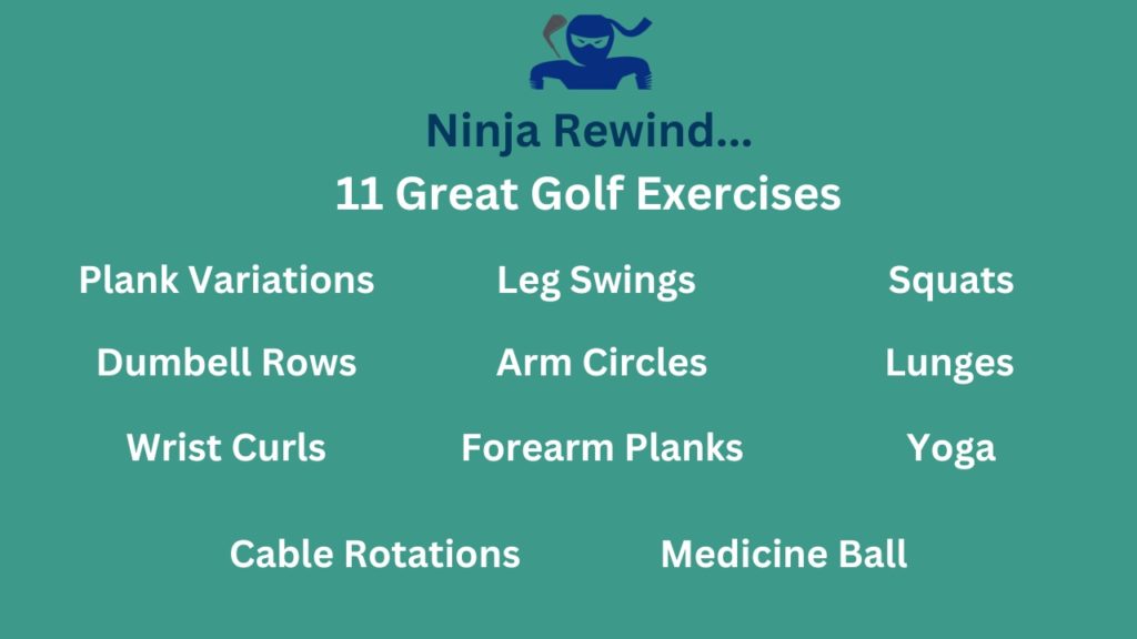 Best exercises for golf